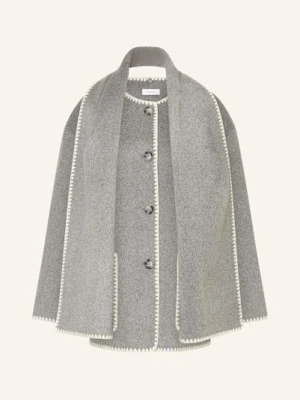 Darling Harbour Kurtka Z Odpinanym Szalem grau