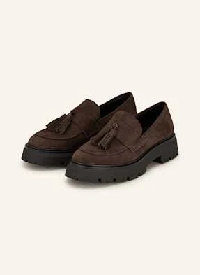 Darling Harbour Loafersy Na Platformie braun