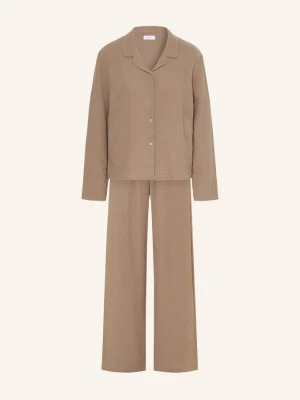 Darling Harbour Piżama Z Muślinu beige