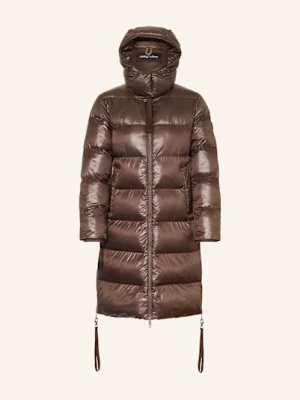 Darling Harbour Płaszcz Pikowany braun