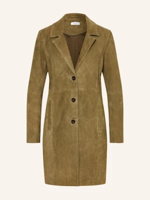 Darling Harbour Płaszcz Skórzany gruen