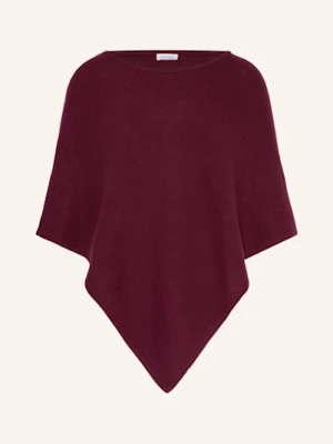 Darling Harbour Ponczo Z Kaszmiru rot