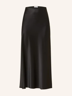 Darling Harbour Satynowa Spódnica schwarz