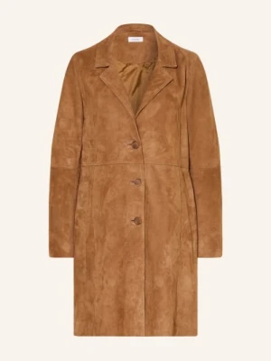 Darling Harbour Skórzany Płaszcz braun