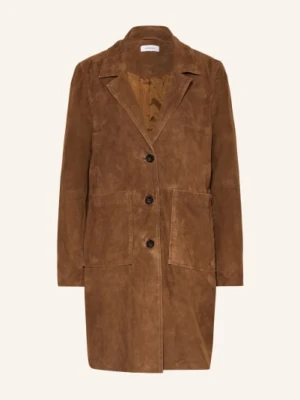 Darling Harbour Skórzany Płaszcz braun