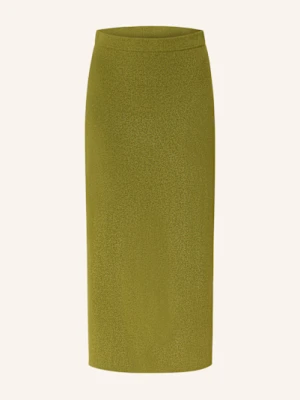 Darling Harbour Spódnica Z Dzianiny Z Dodatkiem Kaszmiru gruen