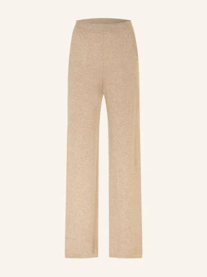 Darling Harbour Spodnie Z Dzianiny beige