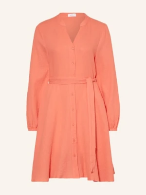 Darling Harbour Sukienka Koszulowa Z Muślinu orange