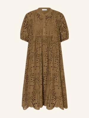 Darling Harbour Sukienka Z Koronką Z Dziurkami gruen