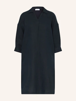 Darling Harbour Sukienka Z Lnu Z Rękawami 3/4 blau