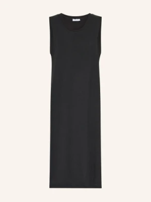 Darling Harbour Sukienka Z Mieszanki Materiałów Z Dodatkiem Lnu schwarz