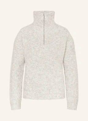 Darling Harbour Sweter Typu Troyer grau