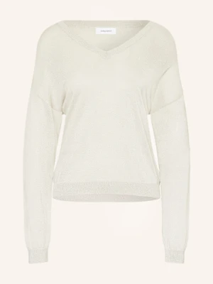 Zdjęcie produktu Darling Harbour Sweter Z Błyszczącą Przędzą beige