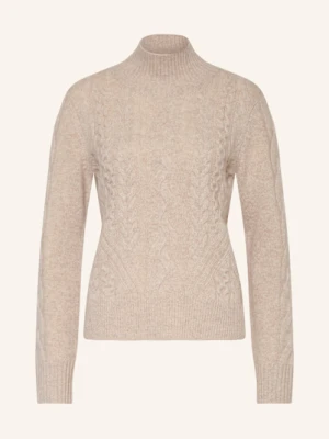 Darling Harbour Sweter Z Dodatkiem Kaszmiru beige