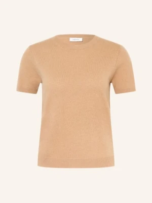 Darling Harbour Sweter Z Dzianiny Z Kaszmiru braun CAMEL