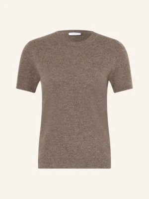 Darling Harbour Sweter Z Dzianiny Z Kaszmiru braun truffle melange