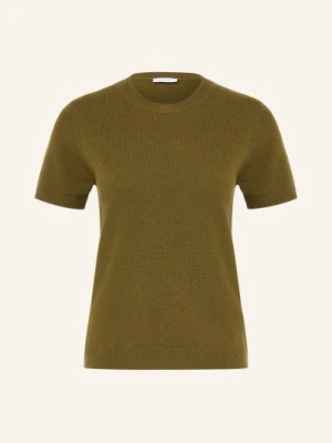 Darling Harbour Sweter Z Dzianiny Z Kaszmiru gruen OLIVE