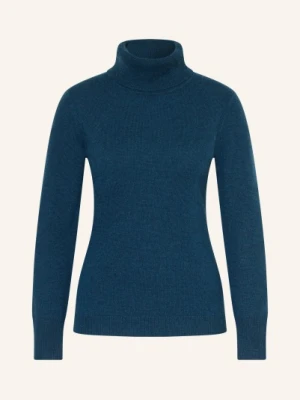 Darling Harbour Sweter Z Golfem Z Kaszmiru blau NIEBIESKI