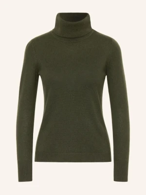 Darling Harbour Sweter Z Golfem Z Kaszmiru gruen FOREST GREEN