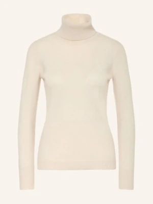 Darling Harbour Sweter Z Golfem Z Kaszmiru weiss Oat Melange