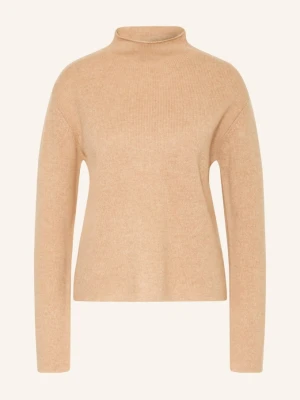 Darling Harbour Sweter Z Kaszmiru braun camel Melange