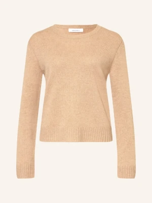Darling Harbour Sweter Z Kaszmiru braun camel Melange