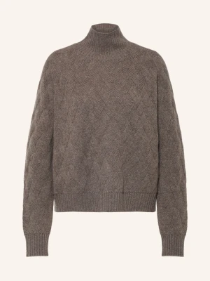 Darling Harbour Sweter Z Kaszmiru braun truffle melange