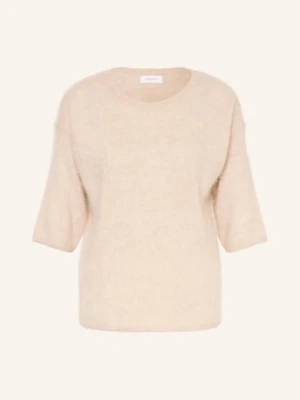 Darling Harbour Sweter Z Kaszmiru Z Rękawami 3/4 beige