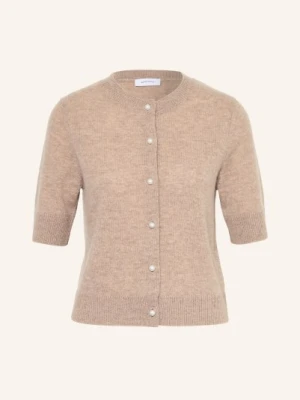 Darling Harbour Sweter Z Kaszmiru Z Rękawami 3/4 beige