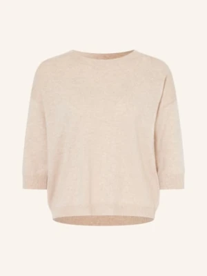 Darling Harbour Sweter Z Kaszmiru Z Rękawami 3/4 beige