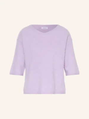 Darling Harbour Sweter Z Kaszmiru Z Rękawami 3 / 4 lila LILAC