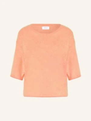Darling Harbour Sweter Z Kaszmiru Z Rękawami 3/4 orange