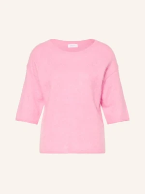 Darling Harbour Sweter Z Kaszmiru Z Rękawami 3/4 pink