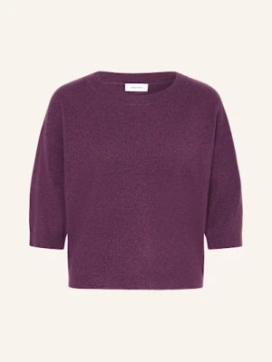 Darling Harbour Sweter Z Kaszmiru Z Rękawem 3/4 lila
