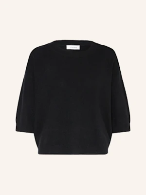 Darling Harbour Sweter Z Kaszmiru Z Rękawem 3/4 schwarz