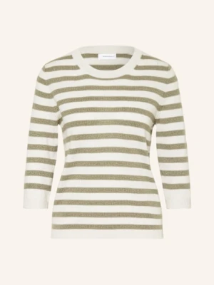 Darling Harbour Sweter Z Kaszmiru Z Rękawem 3/4 weiss