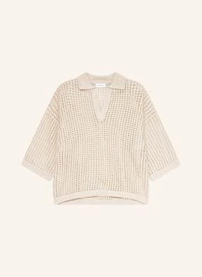 Darling Harbour Sweter Z Lnu beige