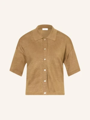 Darling Harbour Sweter Z Lnu braun