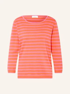 Darling Harbour Sweter Z Rękawem 3/4 orange