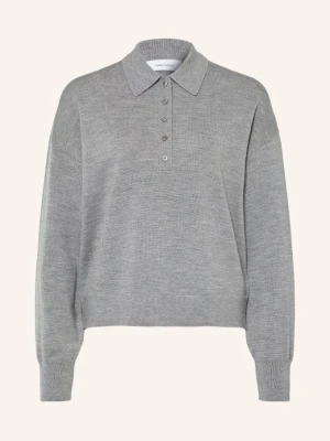 Darling Harbour Sweter Z Wełny Merynosowej grau GREY MELANGE