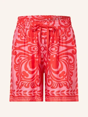 Darling Harbour Szorty Z Dodatkiem Jedwabiu pink