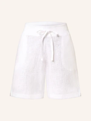 Darling Harbour Szorty Z Lnu weiss