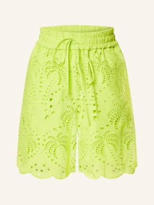 Darling Harbour Szorty Z Perforowanym Haftem gruen