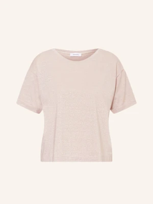 Darling Harbour T-Shirt Z Błyszczącą Przędzą rosa