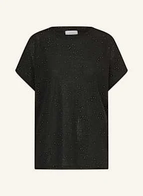 Darling Harbour T-Shirt Z Błyszczącą Przędzą schwarz
