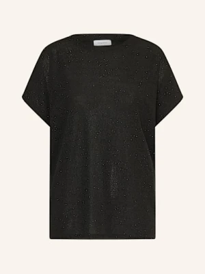 Darling Harbour T-Shirt Z Błyszczącą Przędzą schwarz