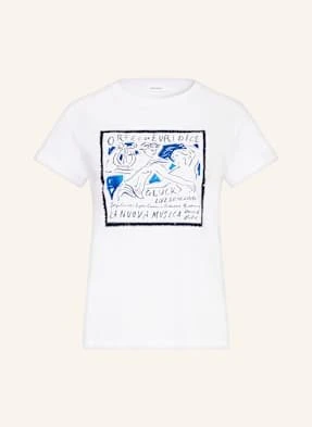 Darling Harbour T-Shirt Z Cekinami weiss