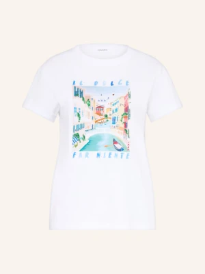 Darling Harbour T-Shirt Z Kamieniami Ozdobnymi I Cekinami weiss