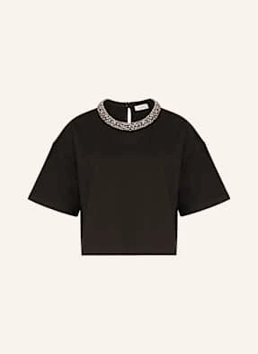 Darling Harbour T-Shirt Z Obszyciem Ozdobnymi Kamykami schwarz