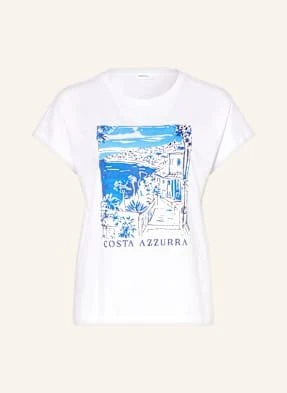 Darling Harbour T-Shirt Z Obszyciem Ozdobnymi Kamykami weiss